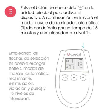 U-breast Stimolazione Muscolare Naturale per Seno Più Tonico